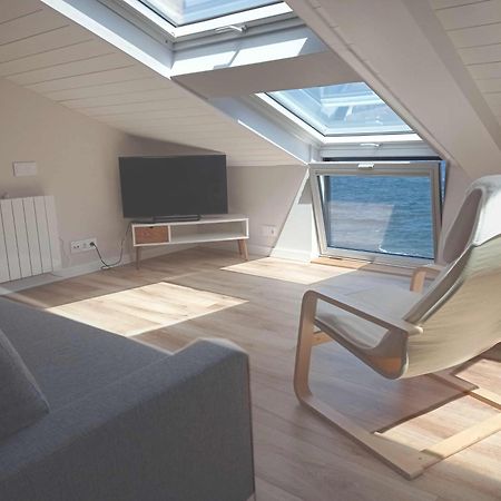 Vila Marina. Casa Marinera Con Terraza Sobre El Mar En Caion Cayón Eksteriør bilde