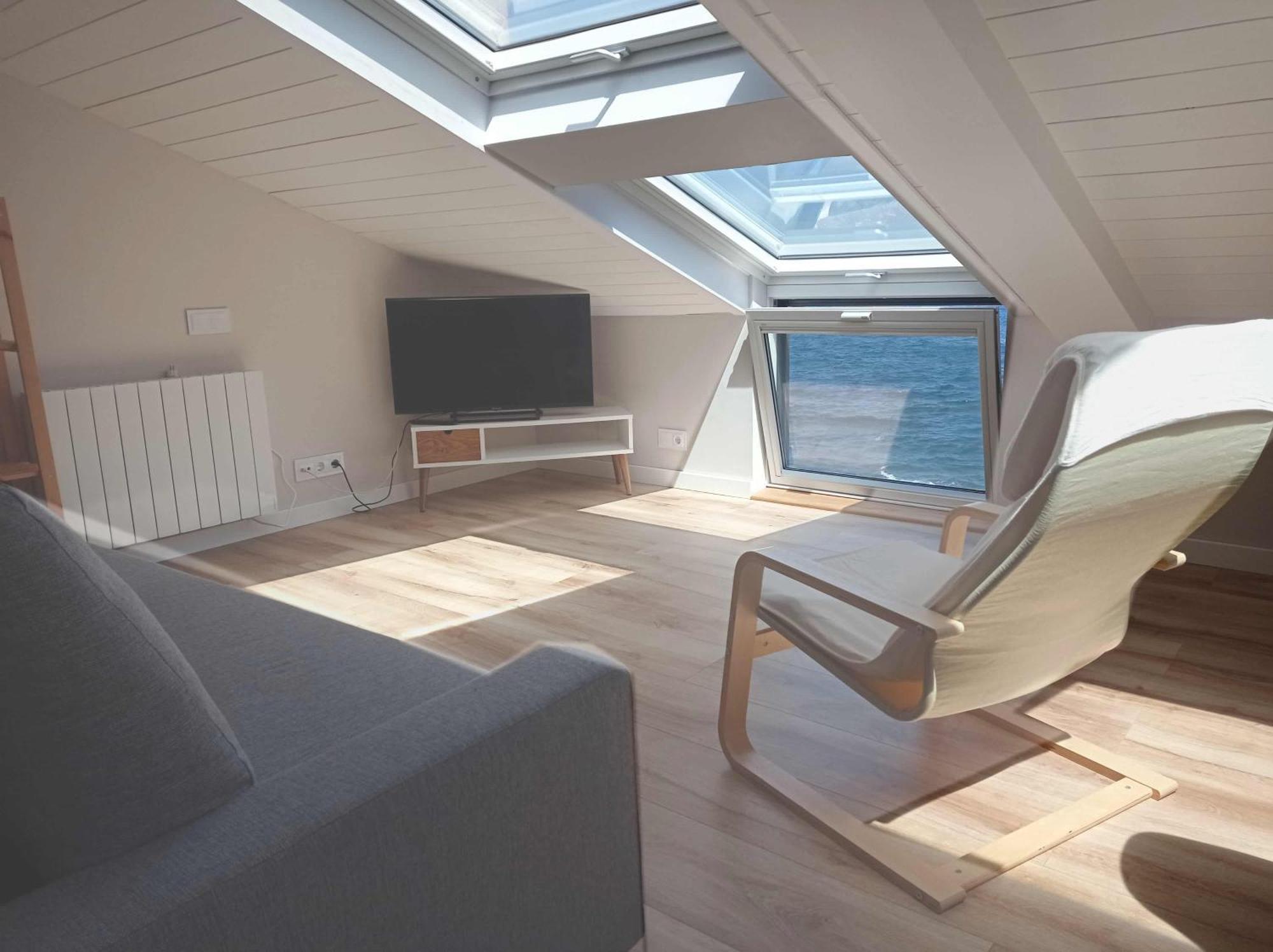 Vila Marina. Casa Marinera Con Terraza Sobre El Mar En Caion Cayón Eksteriør bilde